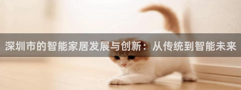 ug环球360：深圳市的智能家居发展与创